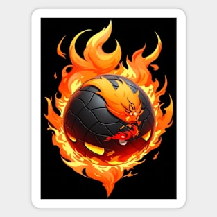 fire ball Magnet